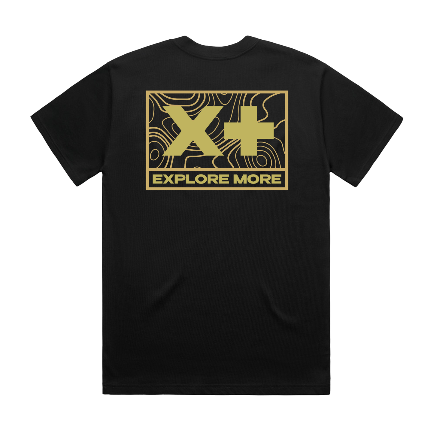 KUSHIE X EXPLORE MORE T-SHIRT - BLACK