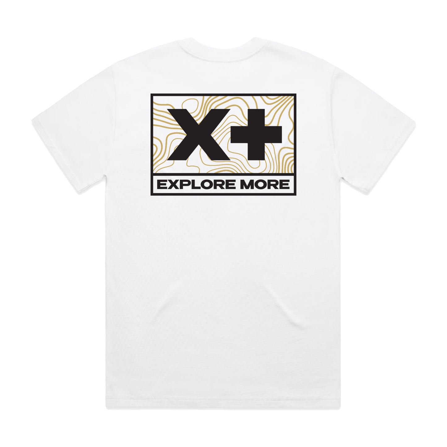 KUSHIE X EXPLORE MORE T-SHIRT - WHITE