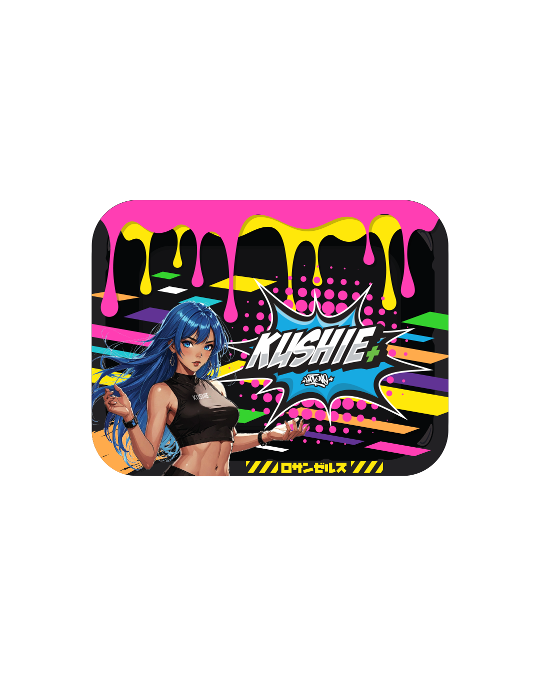Kushie x Sket One Metal Tray Limited Edition - Blueberry Blast