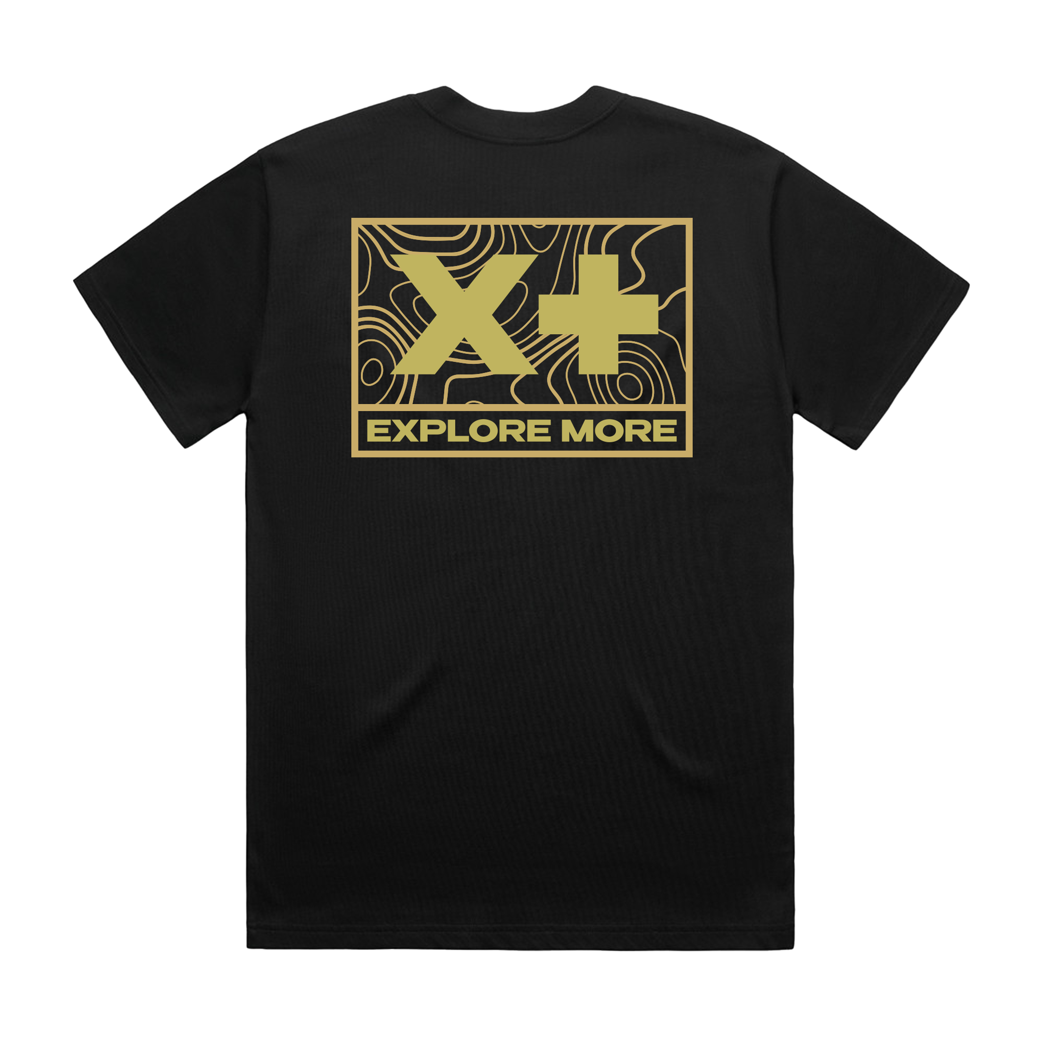 KUSHIE X EXPLORE MORE SHIRT BLACK