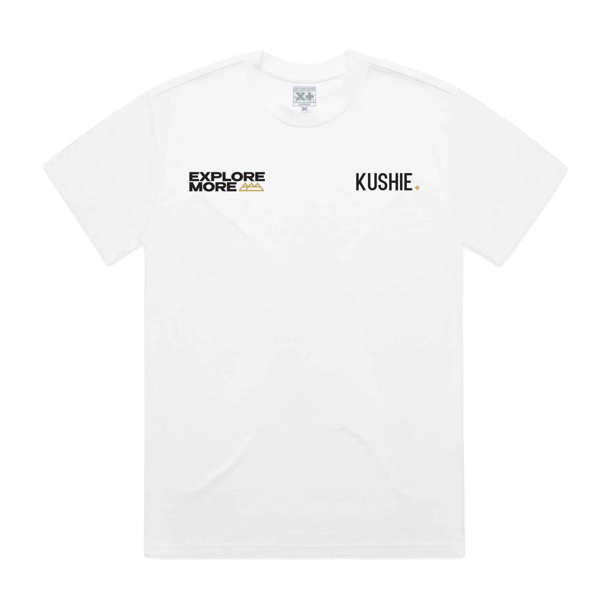 KUSHIE X EXPLORE MORE SHIRT WHITE