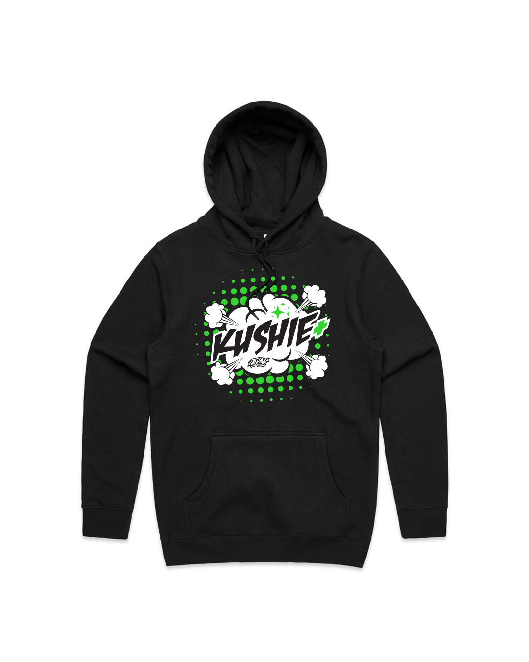 Kushie x Sket One Heavyweight Hoodie Limited Edition -SMOKE