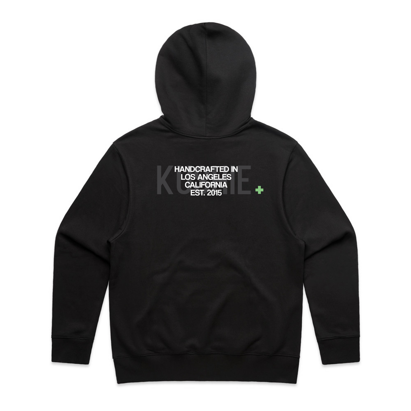 KUSHIE GRAFFITI HOODIE - BLACK