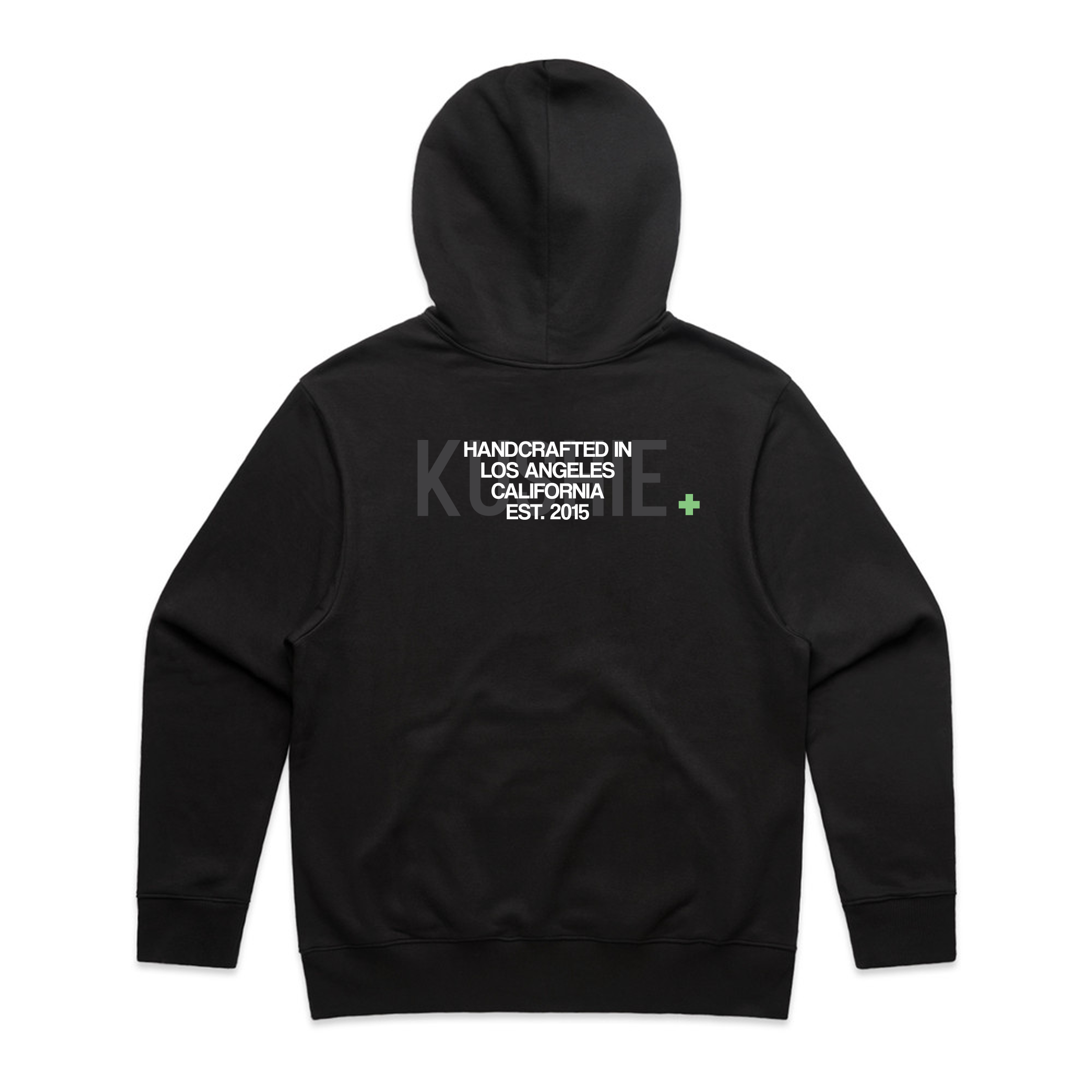 KUSHIE GRAFFITI HOODIE BLACK