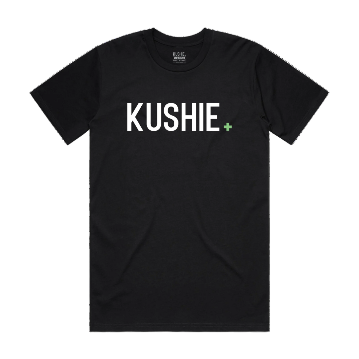KUSHIE BLACK T-SHIRT
